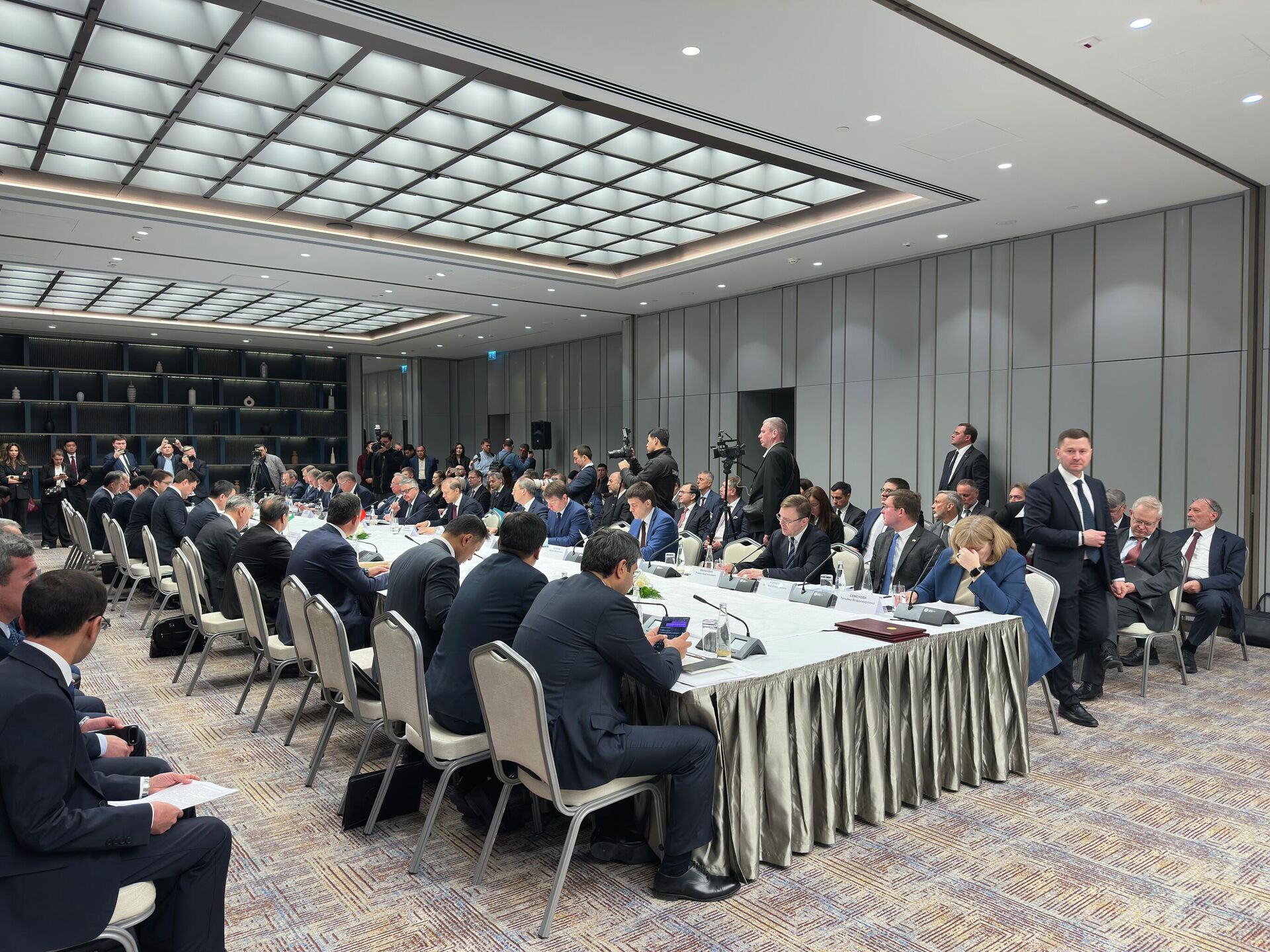 26-е заседание Межправительственной российско-узбекской комиссии по экономическому сотрудничеству. - Sputnik Ўзбекистон, 1920, 03.12.2025