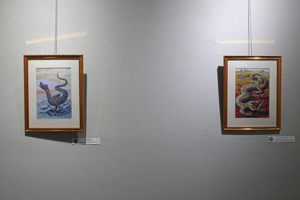 Персональная выставка художника Чори Шамса
Воображаемые существа тюркских народов - Sputnik Узбекистан