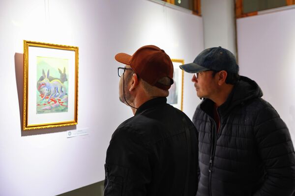 Персональная выставка художника Чори Шамса
Воображаемые существа тюркских народов - Sputnik Узбекистан