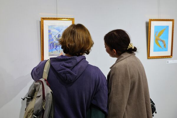 Персональная выставка художника Чори Шамса
Воображаемые существа тюркских народов - Sputnik Узбекистан