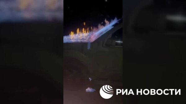 Пророссийское подполье о поджогах машин сотрудников ТЦК на Украине - Sputnik Ўзбекистон