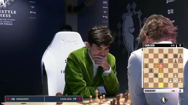 Жавохир Синдаров одолел Магнуса Карлсена в рамках турнира Freestyle Chess Grand Slam - Sputnik Узбекистан