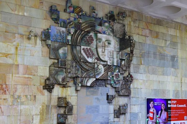 &quot;Ғафур Ғулом&quot; метро бекати  - Sputnik Ўзбекистон