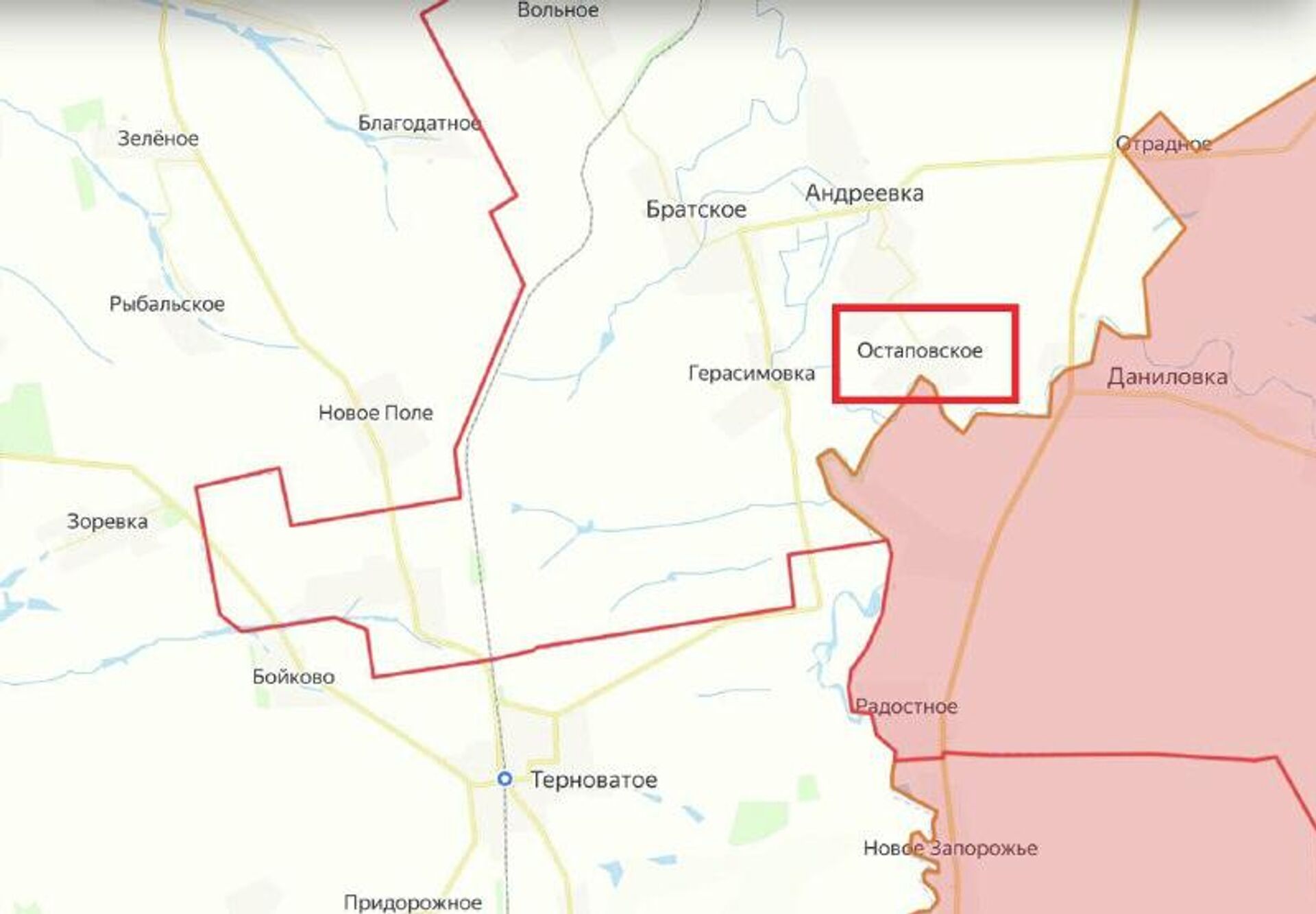 Российские войска освободили Остаповское в Днепропетровской области, сообщили в Минобороны РФ - Sputnik Ўзбекистон, 1920, 09.12.2025