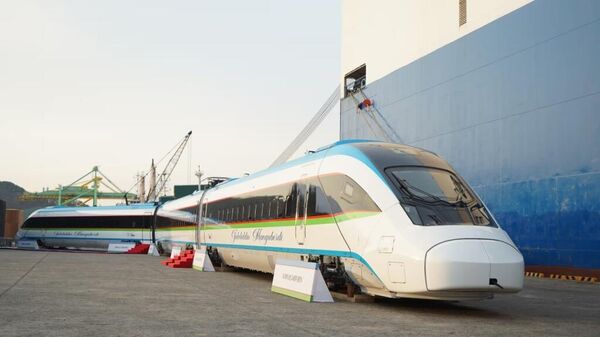 Hyundai Rotem otpravila v Uzbekistan perviy visokoskorostnoy poyezd - Sputnik O‘zbekiston