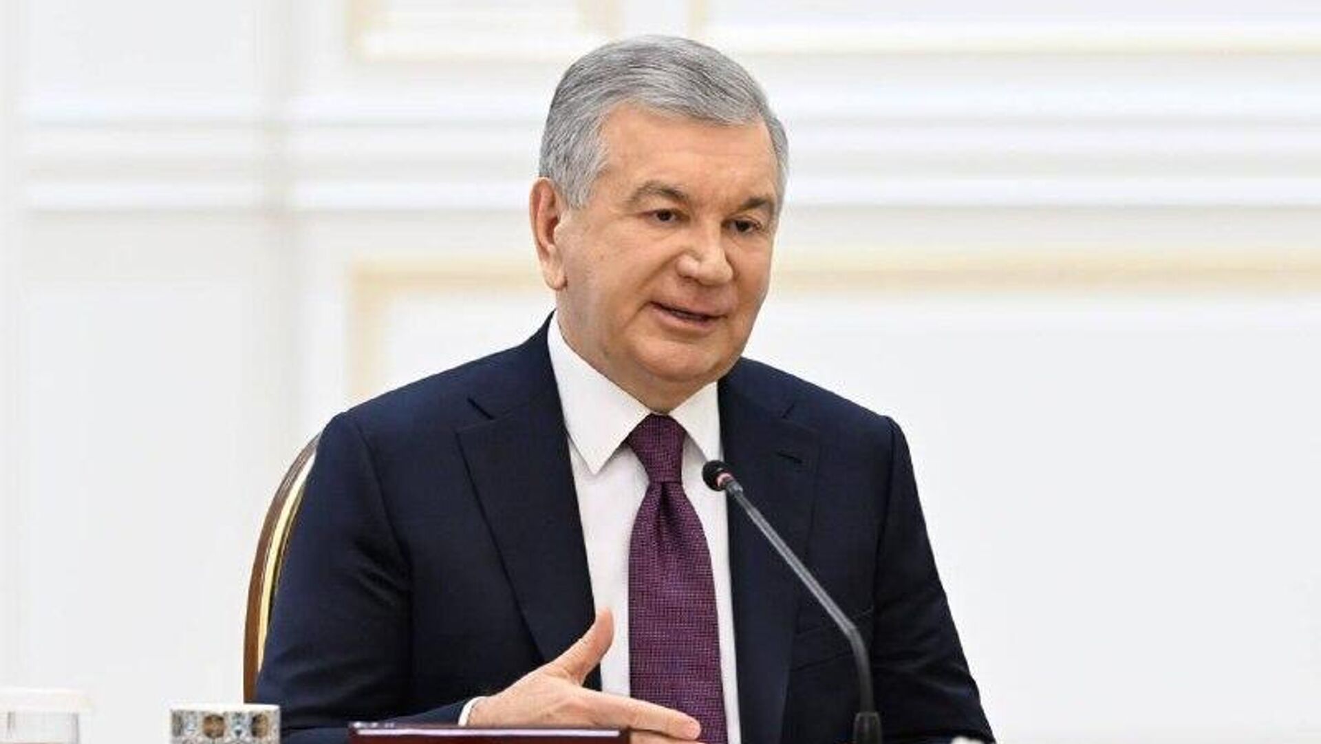 В резиденции Куксарой состоялись переговоры Президента Узбекистана с президентом Парагвая В резиденции Куксарой состоялись переговоры Президента Узбекистана с президентом Парагвая - Sputnik Узбекистан, 1920, 11.12.2025