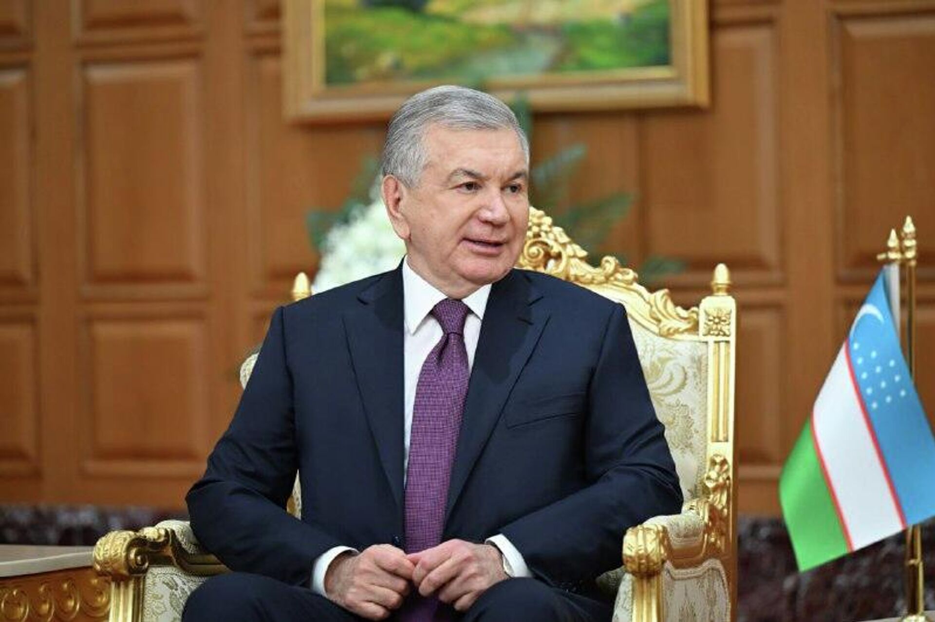 Президент Узбекистана встретился с президентом Туркменистана Президент Узбекистана встретился с президентом Туркменистана - Sputnik Узбекистан, 1920, 12.12.2025