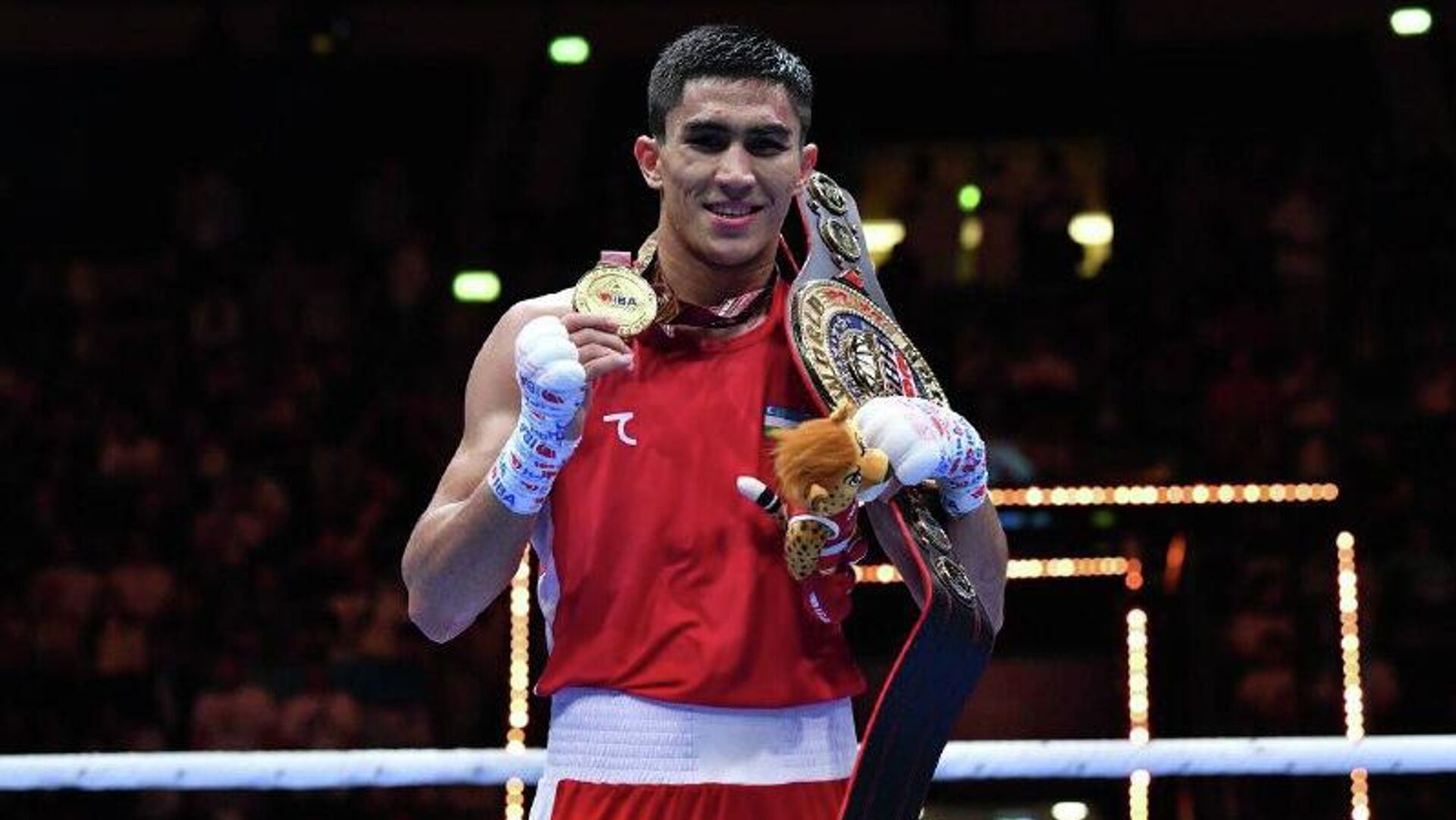 🟠Сборная Узбекистана по боксу завершила чемпионат мира IBA на третьем месте в общекомандном зачете 🟠Сборная Узбекистана по боксу завершила чемпионат мира IBA на третьем месте в общекомандном зачете - Sputnik Узбекистан, 1920, 14.12.2025