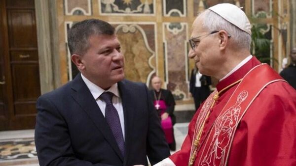 V Vatikane Posol Uzbekistana v Ispanii vruchil veritelnie gramoti Pape Rimskomu Lvu XIV - Sputnik O‘zbekiston