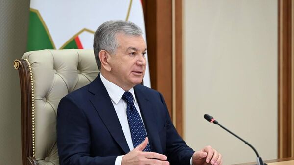 Prezident oznakomilsya s prezentatsiyey po rinku kapitala i vnedreniyu mejdunarodnix standartov v bankovskoy sfere - Sputnik O‘zbekiston