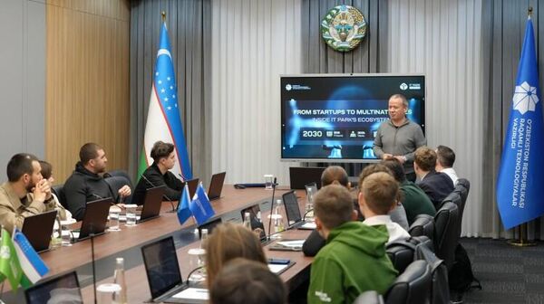 Obsujdeno sotrudnichestvo mejdu startapami IT Park Uzbekistan i Tatarstana - Sputnik O‘zbekiston