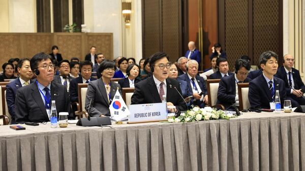 Принята Совместная декларация заседания глав парламентов государств ЦА и Кореи - Sputnik Ўзбекистон