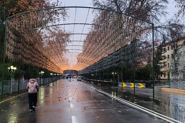 Самарканд готовится к новому году - Sputnik Узбекистан