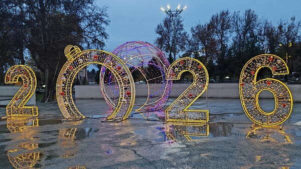 Самарканд готовится к новому году - Sputnik Узбекистан