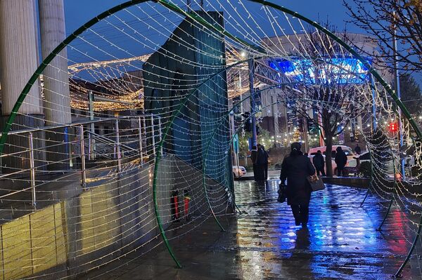 Самарканд готовится к новому году - Sputnik Узбекистан