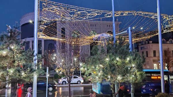 Самарканд готовится к новому году - Sputnik Ўзбекистон