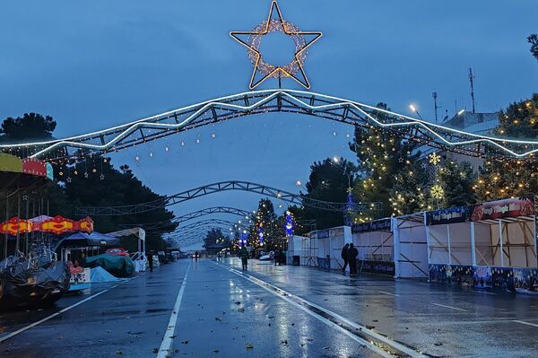 Самарканд готовится к новому году - Sputnik Узбекистан