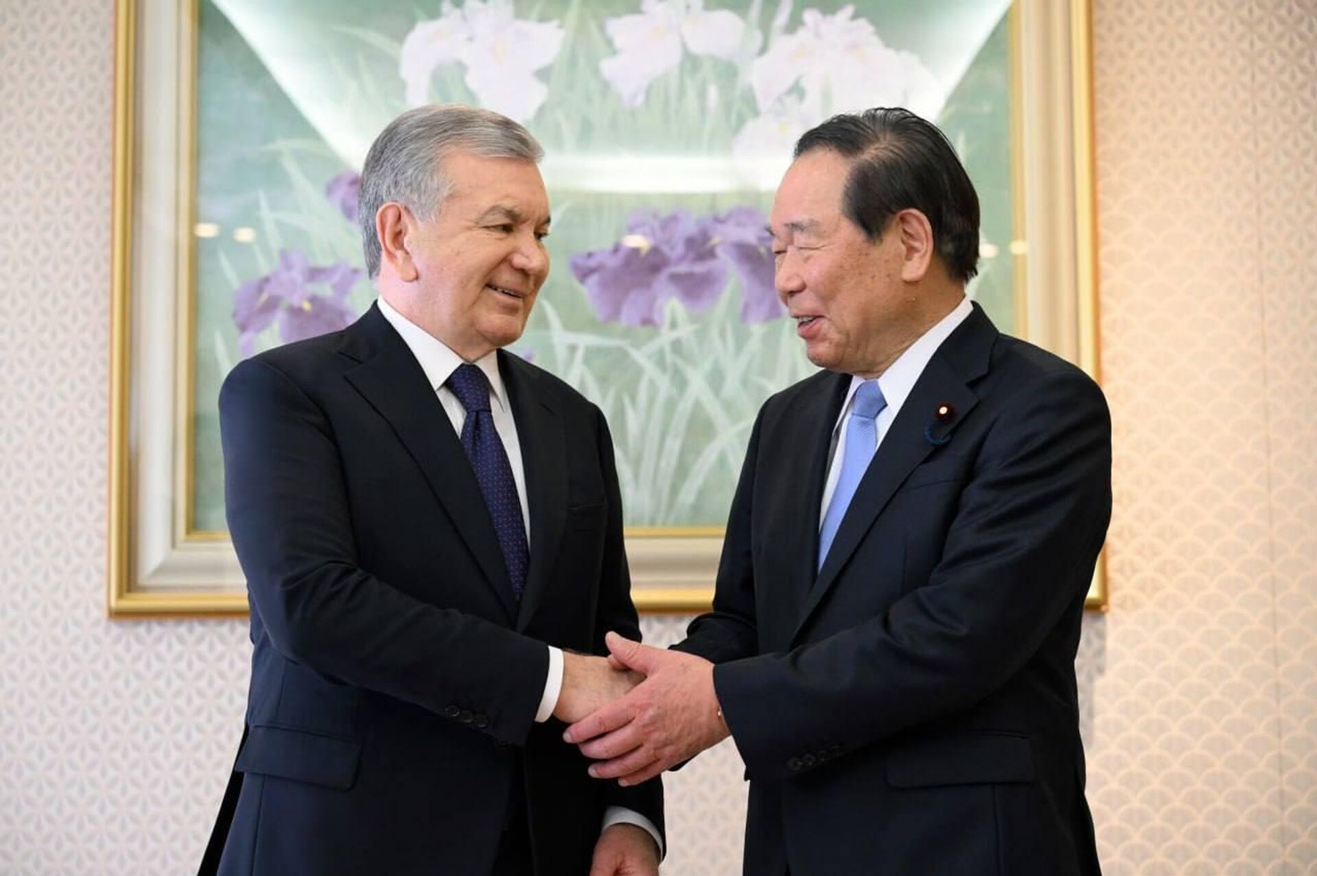 Президент Республики Узбекистан встретился со спикером Палаты представителей Парламента Японии
 - Sputnik Узбекистан, 1920, 19.12.2025