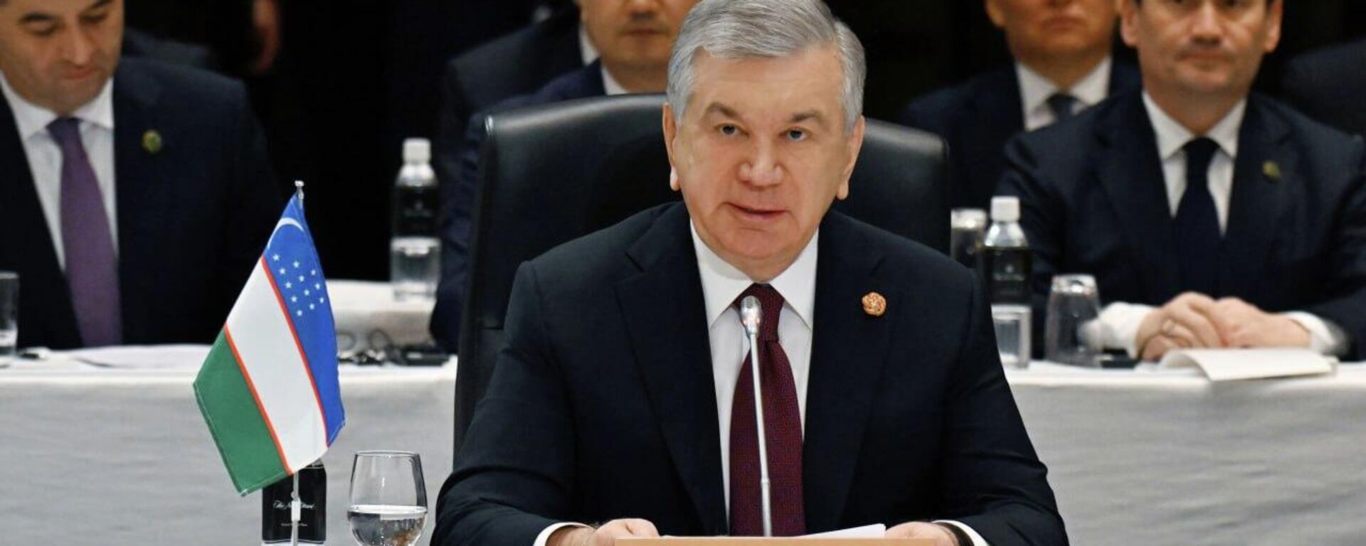 Shavkat Mirziyoyev prinyal uchastie v pervom sammite Dialoga Sentralnaya Aziya + Yaponiya. - Sputnik O‘zbekiston, 1920, 20.12.2025