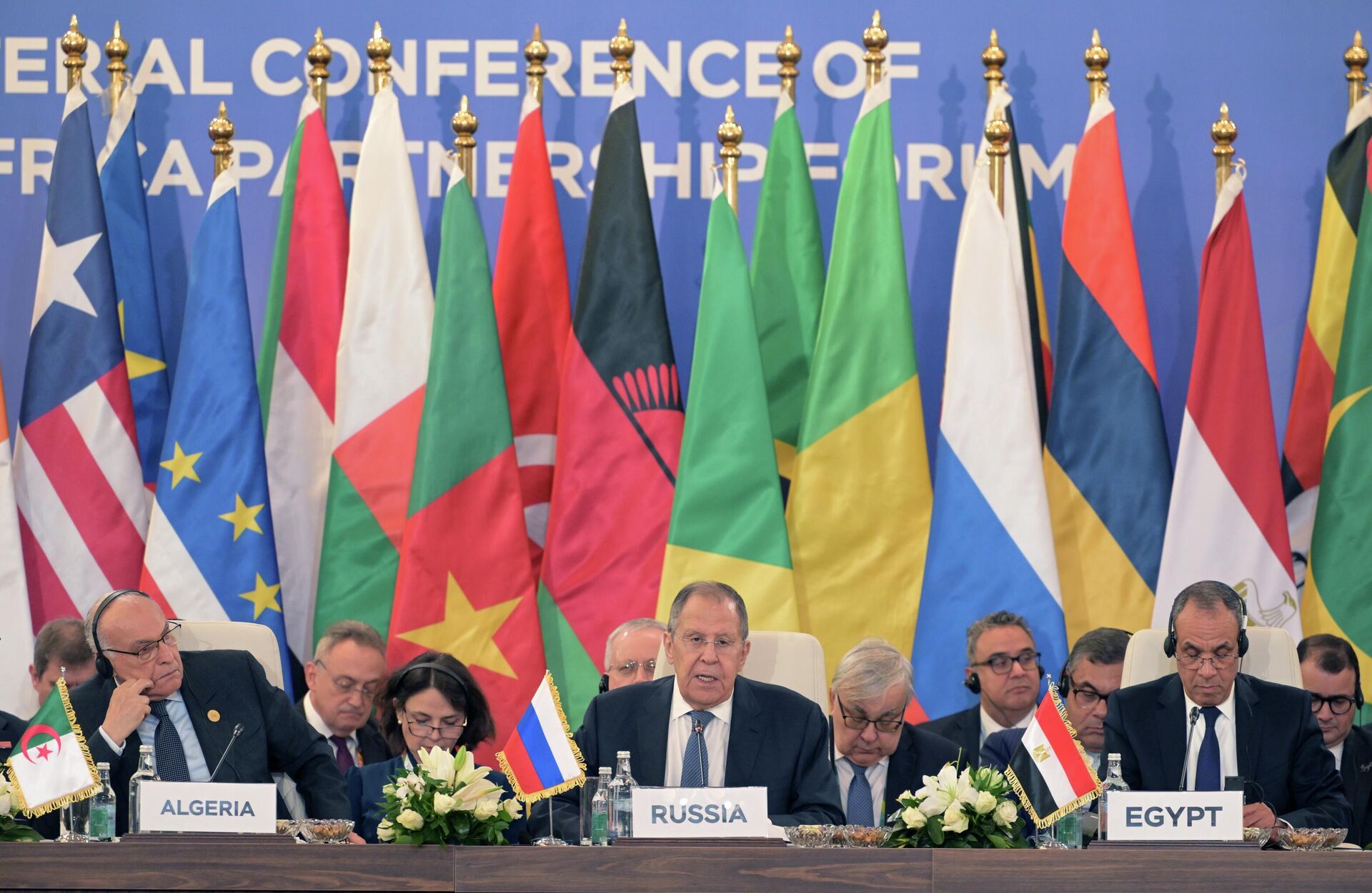 Vtoraya ministerskaya  konferensiya Foruma partnerstva Rossiya – Afrika - Sputnik O‘zbekiston, 1920, 20.12.2025