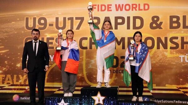 🟠Юношеская сборная Узбекистана по шахматам победила на чемпионате мира в Турции - Sputnik Узбекистан