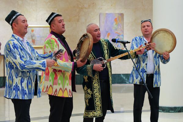 Выставка Золотая Бухара - Sputnik Ўзбекистон