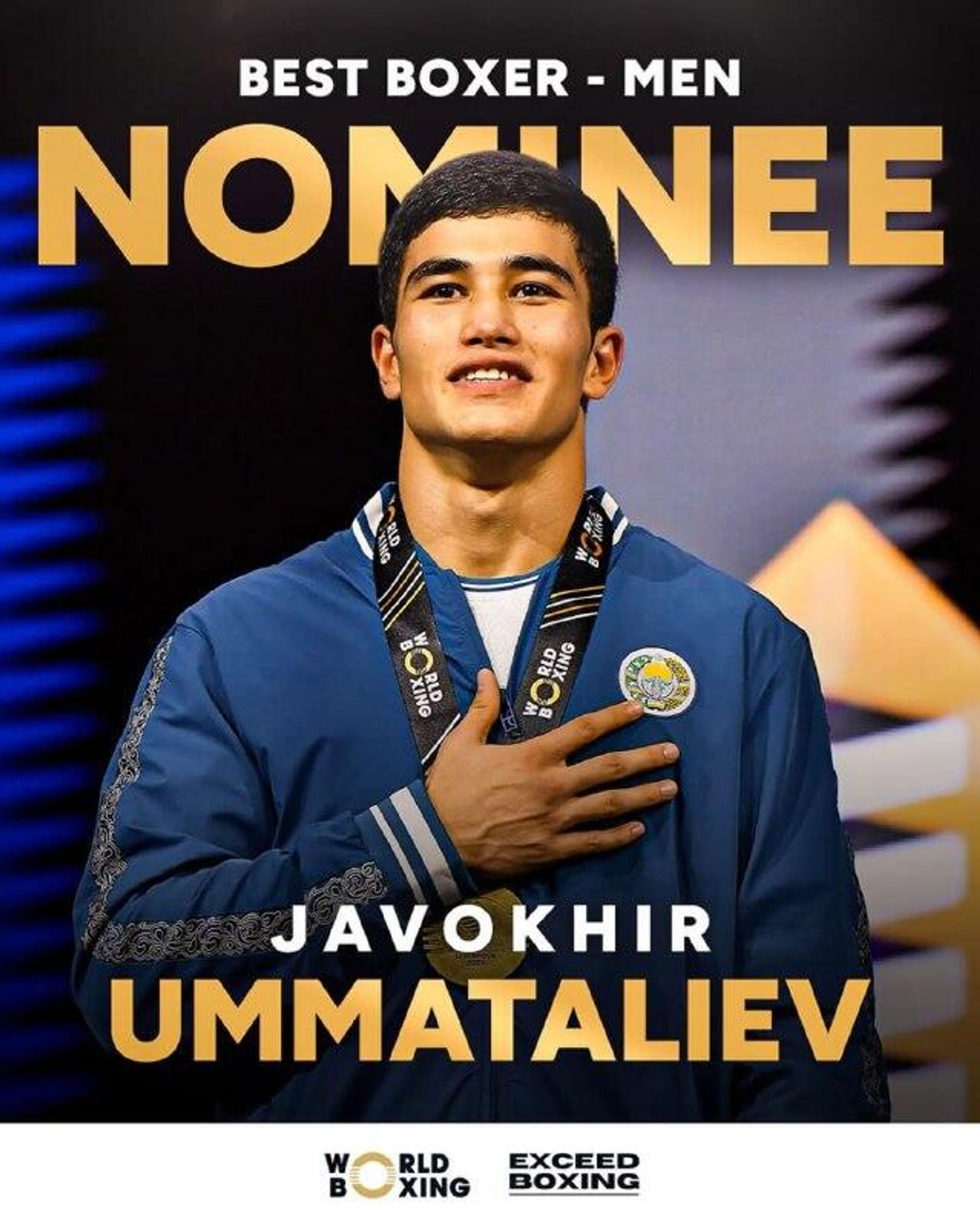 Два боксера из Узбекистана номинированы на звание лучшего боксера года по версии World Boxing Два боксера из Узбекистана номинированы на звание лучшего боксера года по версии World Boxing - Sputnik Узбекистан, 1920, 22.12.2025