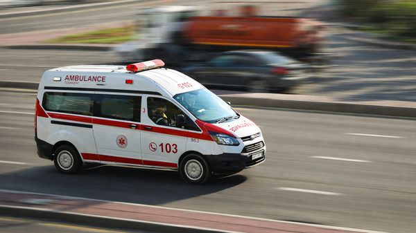 Скорая помощь несётся на вызов - Sputnik Ўзбекистон