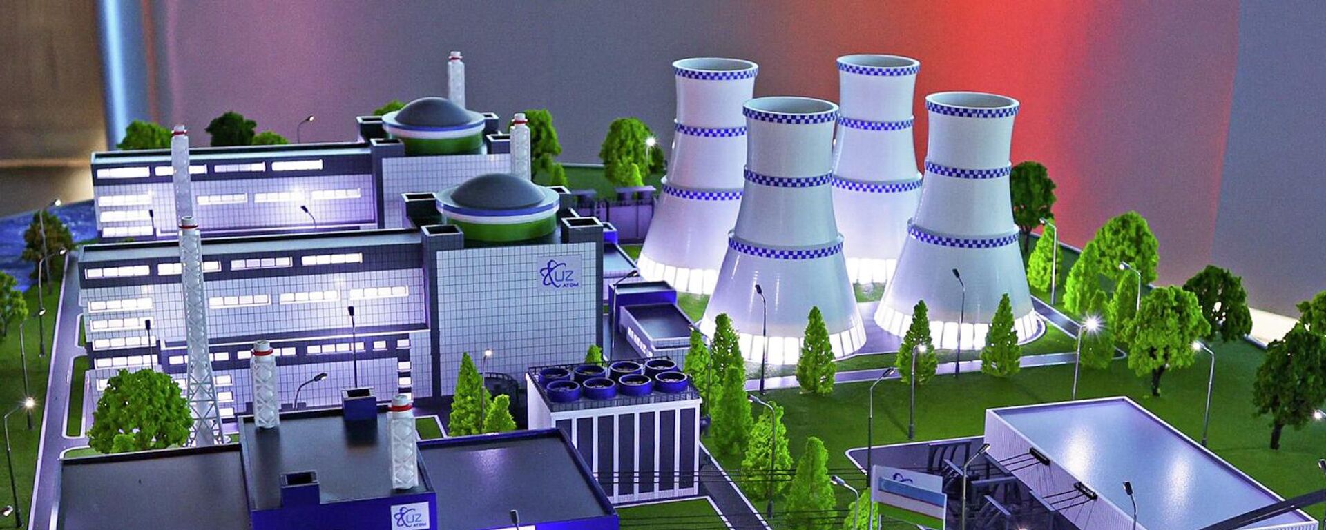 Макет будущей атомной электростанции (АЭС) - Sputnik Ўзбекистон, 1920, 23.12.2025