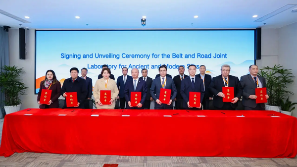 Состоялась церемония открытия китайско-центральноазиатской лаборатории - Sputnik Ўзбекистон