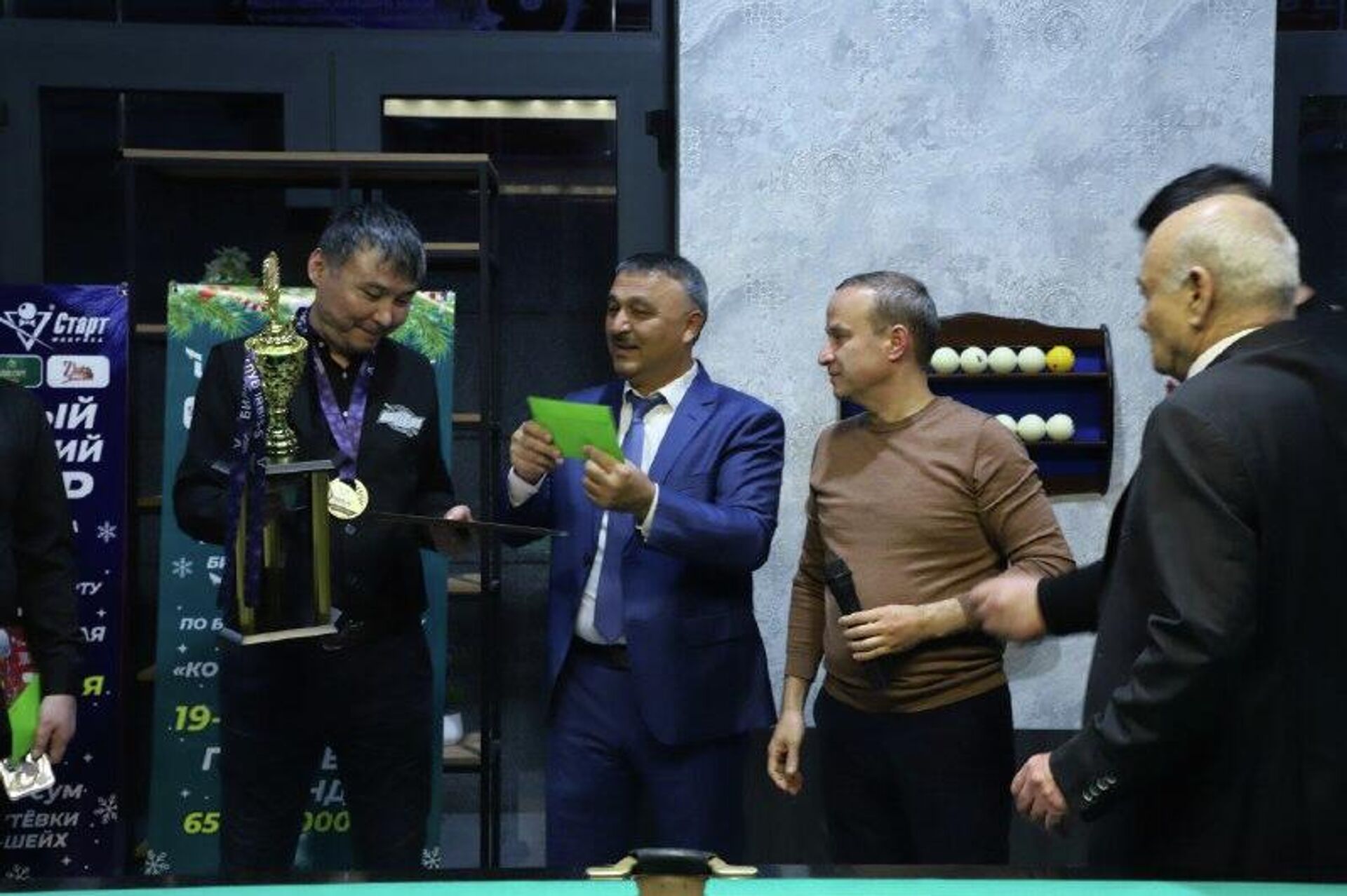 Турнир в Самарканде собрал сильнейших бильярдистов Центральной Азии - Sputnik Узбекистан, 1920, 24.12.2025