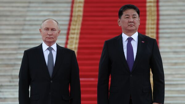 Официальный визит президента Владимира Путина в Монголию - Sputnik Ўзбекистон