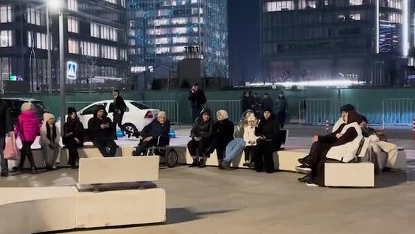 В Tashkent City Park прошло новогоднее шоу дронов - Sputnik Узбекистан