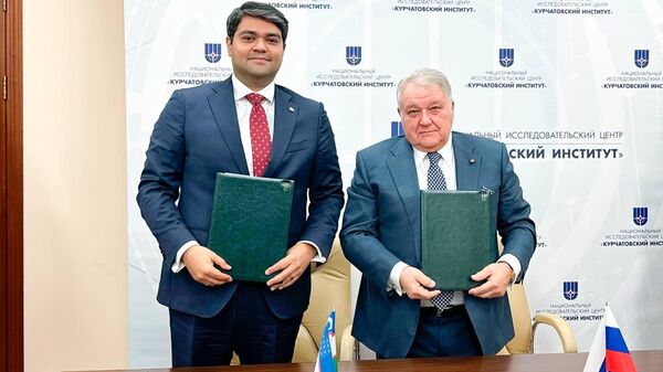 Uzatom i Kurchatovskiy institut podpisali soglashenie o strategicheskom partnerstve - Sputnik O‘zbekiston