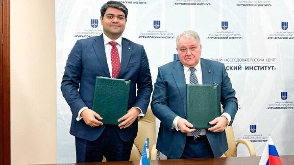 Узатом и Курчатовский институт подписали соглашение о стратегическом партнерстве в сфере мирного атома, сообщает узбекистанское агентство - Sputnik Узбекистан