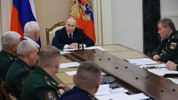Путин провёл совещание, в ходе которого заслушал доклады об актуальной обстановке в зоне СВО - Sputnik Ўзбекистон