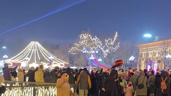 Праздничная атмосфера в Ташкенте: как город встречает Новый год? - Sputnik Узбекистан