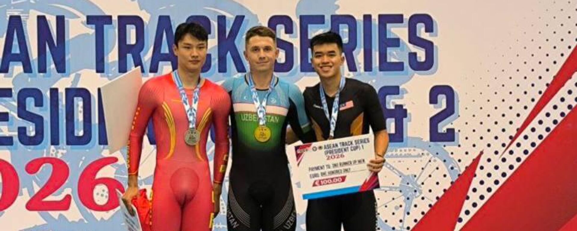 Сергей Ростовцев завоевал золотую медаль на ASEAN TRACK SERIES - Sputnik Ўзбекистон, 1920, 07.01.2026