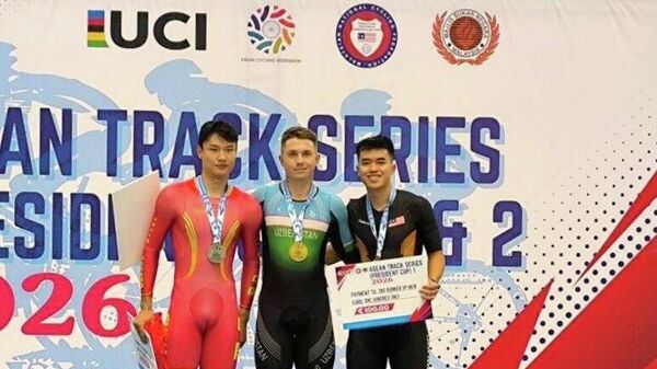 Узбекистанцы стартовали с золота на первом турнире года по велоспорту - Sputnik Узбекистан