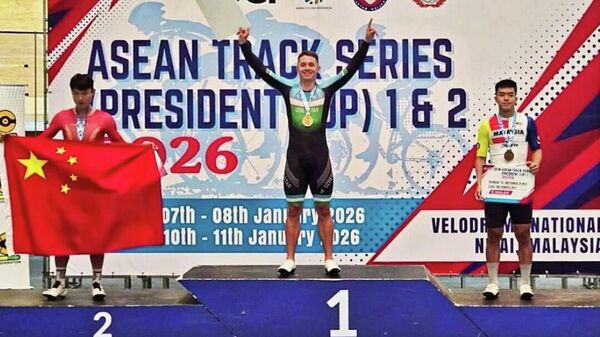 В городе Нилай проходит международный турнир по велоспорту на треке. - Sputnik Узбекистан