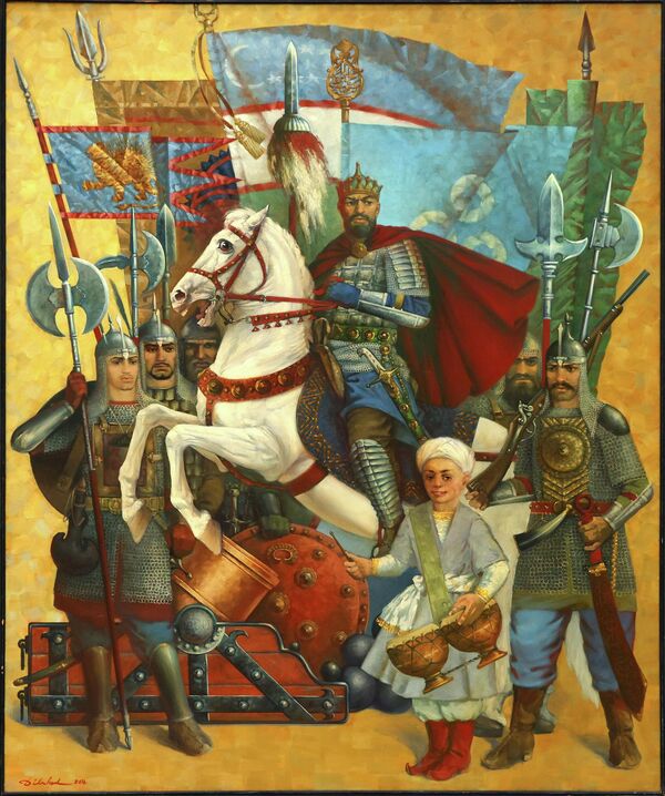 Выставка Национальная армия щит родной земли, страж нашего мира и спокойствия в Ташкенте - Sputnik Ўзбекистон