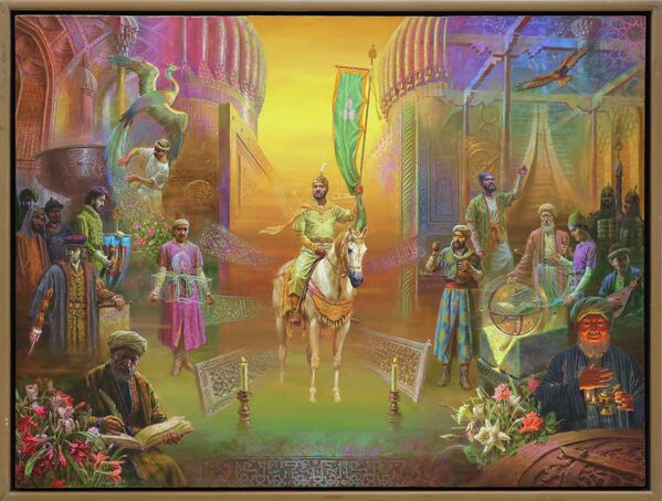 Выставка Национальная армия щит родной земли, страж нашего мира и спокойствия в Ташкенте - Sputnik Ўзбекистон