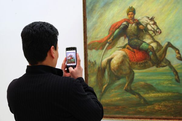 Выставка Национальная армия щит родной земли, страж нашего мира и спокойствия в Ташкенте - Sputnik Ўзбекистон