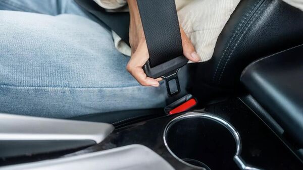 Ремень безопасности. Архивное фото - Sputnik Ўзбекистон