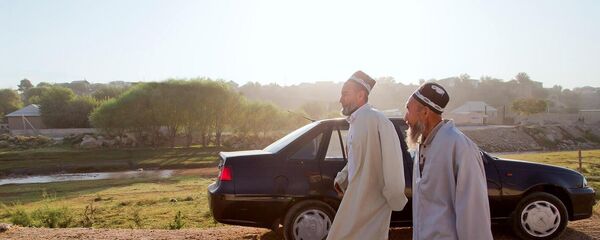 Жители города Денау  (Сурхандарьинская область) - Sputnik Узбекистан