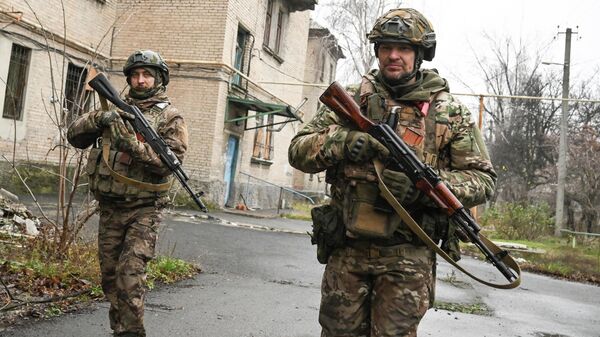 Osvobojdenniy rossiyskimi voyskami Krasnoarmeysk - Sputnik O‘zbekiston