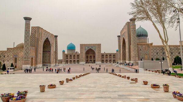 Самарканд, Регистан. (Архивное фото) - Sputnik Узбекистан