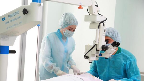 Provedenie xirurgicheskoy operatsii - Sputnik O‘zbekiston