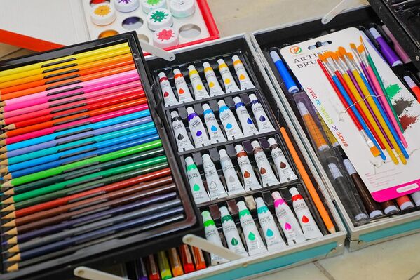 Vistavka detskix risunkov stran ShOS Vistavka detskix risunkov stran ShOS - Sputnik O‘zbekiston