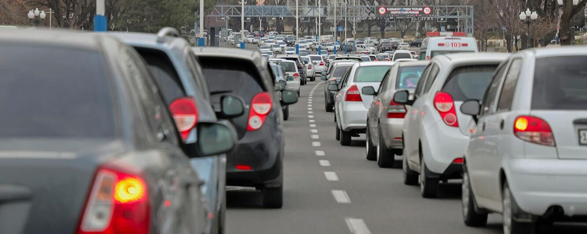 Probki na dorogax Tashkenta - Sputnik O‘zbekiston, 1920, 24.09.2025